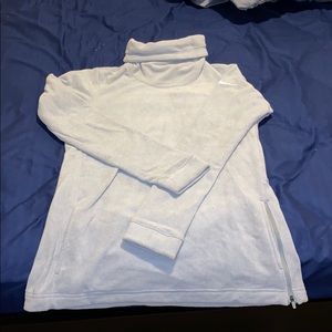 Nike grey fleece Dri fit pullover